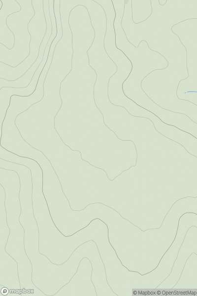 Thumbnail image for West Hill [South Central England] showing contour plot for surrounding peak